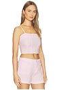 view 2 of 4 Arlin Seamed Midi Tank in Icy Lilac