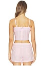 view 3 of 4 Arlin Seamed Midi Tank in Icy Lilac