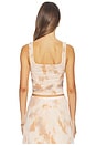view 3 of 4 CAMISETA TIRANTES RASHA SHIRRED in Frappe Multi Tie Dye