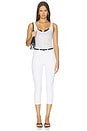view 5 of 5 BODY KALEA SCOOP NECK TANK in White