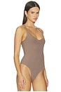 view 3 of 5 Wrenna Racerback Bodysuit in Cardamom