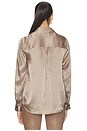 view 3 of 4 Tyler Long Sleeve Blouse in Light Cardamom