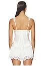view 3 of 4 Soleia Lace Strap Cup Camisole in Ivory