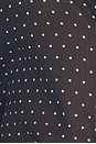 view 6 of 5 Sona Polplin Collar Blouse in Black & White Polka Dot