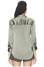 view 3 of 4 Blouse manches 3/4 Dani in Smokey Olive