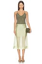 view 5 of 5 Gelina Ruched Bodysuit in Smokey Olive