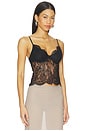 view 2 of 5 Rosel Lace Camisole in Black