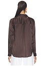 view 4 of 4 Tyler Longsleeve Blouse in Dark Java
