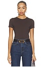 view 1 of 4 Ressi Short Sleeve Crew Neck Tee in Dark Java