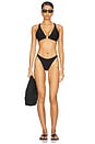 view 4 of 4 TOP BIKINI LEXIE in Black