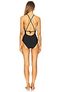 view 3 of 3 Belle One Piece Swimsuit in Black