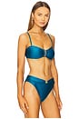 view 3 of 5 Krysta Bikini Top in Viridian