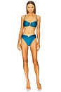 view 4 of 4 Miya Bikini Bottom in Viridian