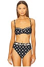 view 1 of 6 Alexandra Bikini Top in Black