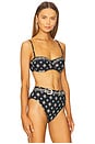 view 4 of 6 Alexandra Bikini Top in Black
