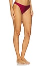view 2 of 4 Jean Bikini Bottom in Black Cherry