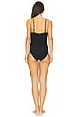 view 3 of 4 Lilou One Piece Swimsuit in Black