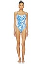 view 1 of 3 MAILLOT DE BAIN 1 PIÈCE REMI in Blue