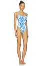 view 2 of 3 MAILLOT DE BAIN 1 PIÈCE REMI in Blue