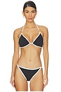 view 1 of 4 TOP BIKINI ANNABELLE in Black