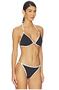 view 2 of 4 TOP BIKINI ANNABELLE in Black
