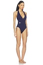 view 2 of 4 Cable Knit Solids Lisa One Piece in Midnight