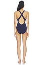 view 4 of 4 Cable Knit Solids Lisa One Piece in Midnight