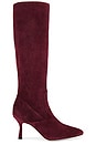 view 1 of 5 Marya Boot in Burgundy Suede