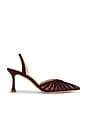 view 1 of 5 Mercer Heel in Burgundy Suede