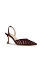 view 2 of 5 Mercer Heel in Burgundy Suede