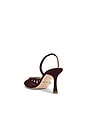 view 3 of 5 Mercer Heel in Burgundy Suede