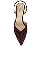view 4 of 5 Mercer Heel in Burgundy Suede
