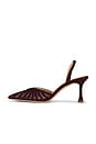 view 5 of 5 Mercer Heel in Burgundy Suede