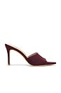 view 1 of 5 SANDALES LOLITA VII in Burgundy Suede