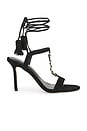 view 1 of 5 Bond Sandal in Black Suede