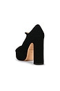 view 4 of 5 Lilles Mary Jane Pump in Black Suede
