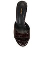 view 5 of 5 Avery V Mule in Deep Port Croco