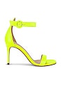 view 1 of 5 Gisele II Heel in Neon Chartreuse