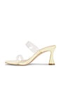 view 5 of 5 Idalie Sandal in Yellow Vinyl