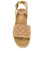 view 4 of 5 Grece Sandal in Cappuccino Suede