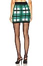view 3 of 5 x REVOLVE Mini Skirt in Teal Plaid