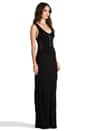 view 2 of 5 Scoop Henley Maxi Dress in Black