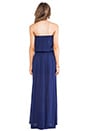 view 3 of 4 Strapless Maxi Dress in Navy