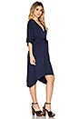 view 2 of 3 Micromodal Spandex Oni Kimono Dress in Midnight