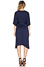view 3 of 3 Micromodal Spandex Oni Kimono Dress in Midnight