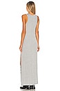 view 3 of 4 Cabana Side Snap Maxi Dress in Heather Grey