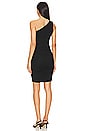 view 3 of 3 Mulholland One Shoulder Tank Dress in Black