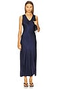 view 1 of 4 Wynn Silky Maxi Dress in Dark Night