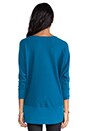 view 3 of 5 Aiden Dolman Long Sleeve Top in Imperial Blue