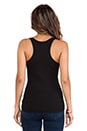 view 3 of 4 Racerback V Neck in Black